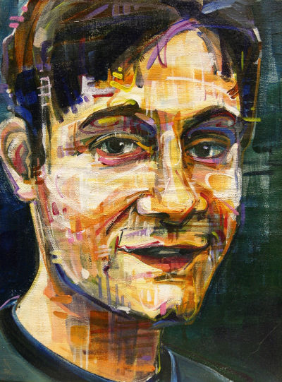 painted portrait artwork by Oregon artist Gwenn Seemel