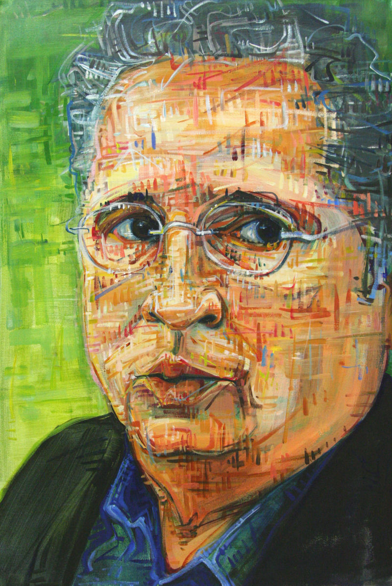 painted portrait of Jim Donovan
