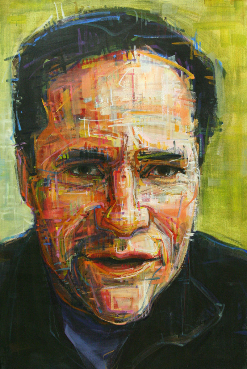painted portrait of Matt Zaffino