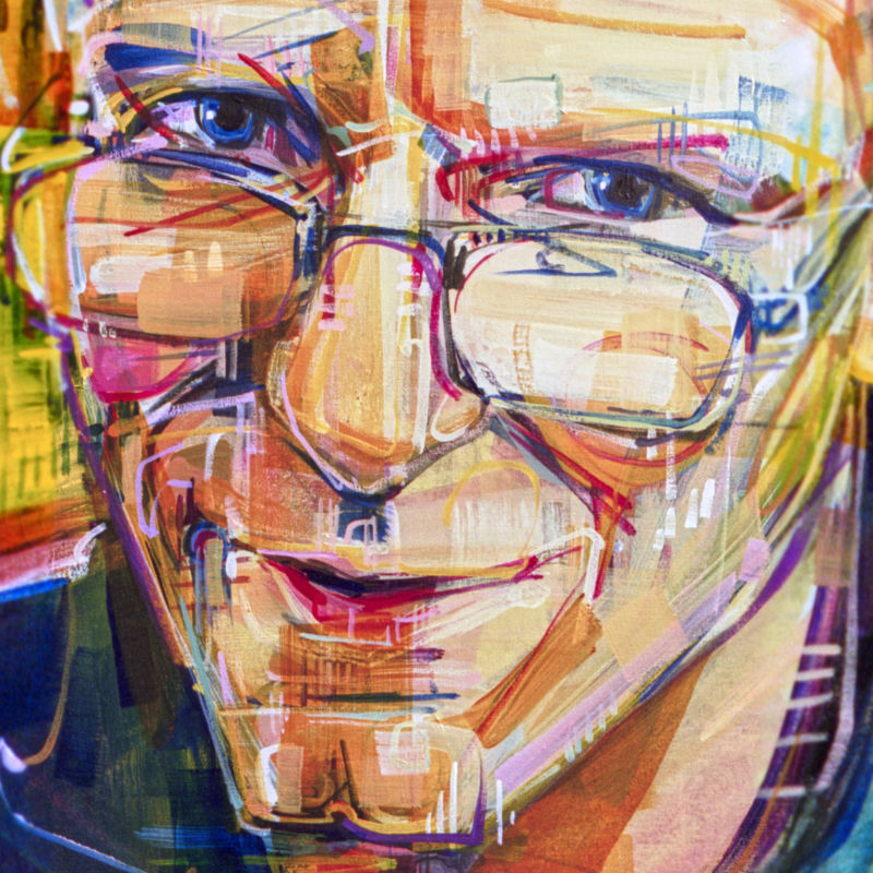 William Hurt peinture