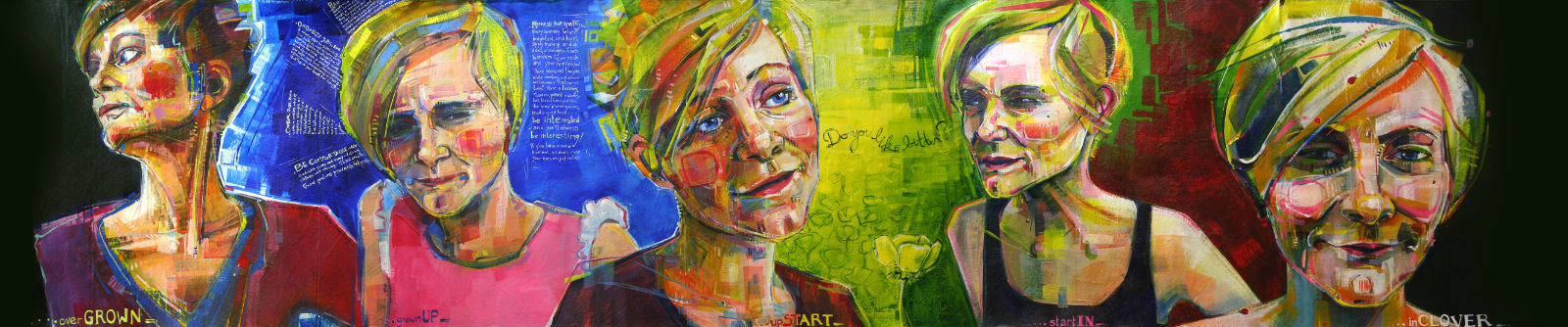 painted portrait of Gwenn Seemel