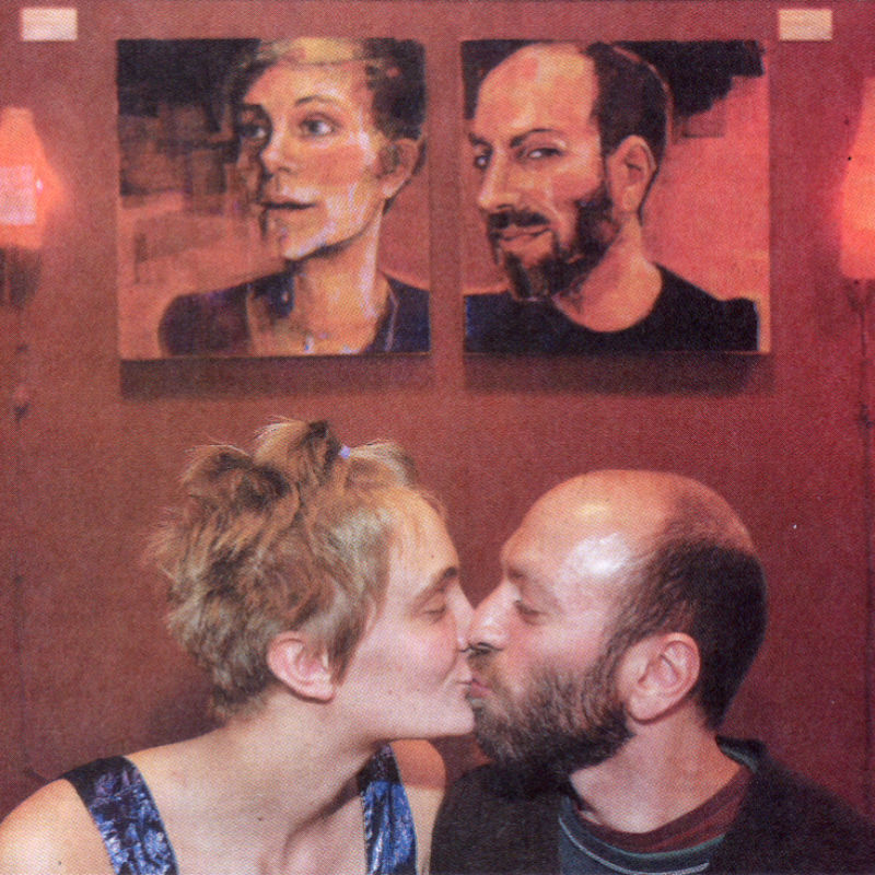 photo of Gwenn Seemel and her partner by Jim Clark with Portland Tribune for an article by Eric Bartels