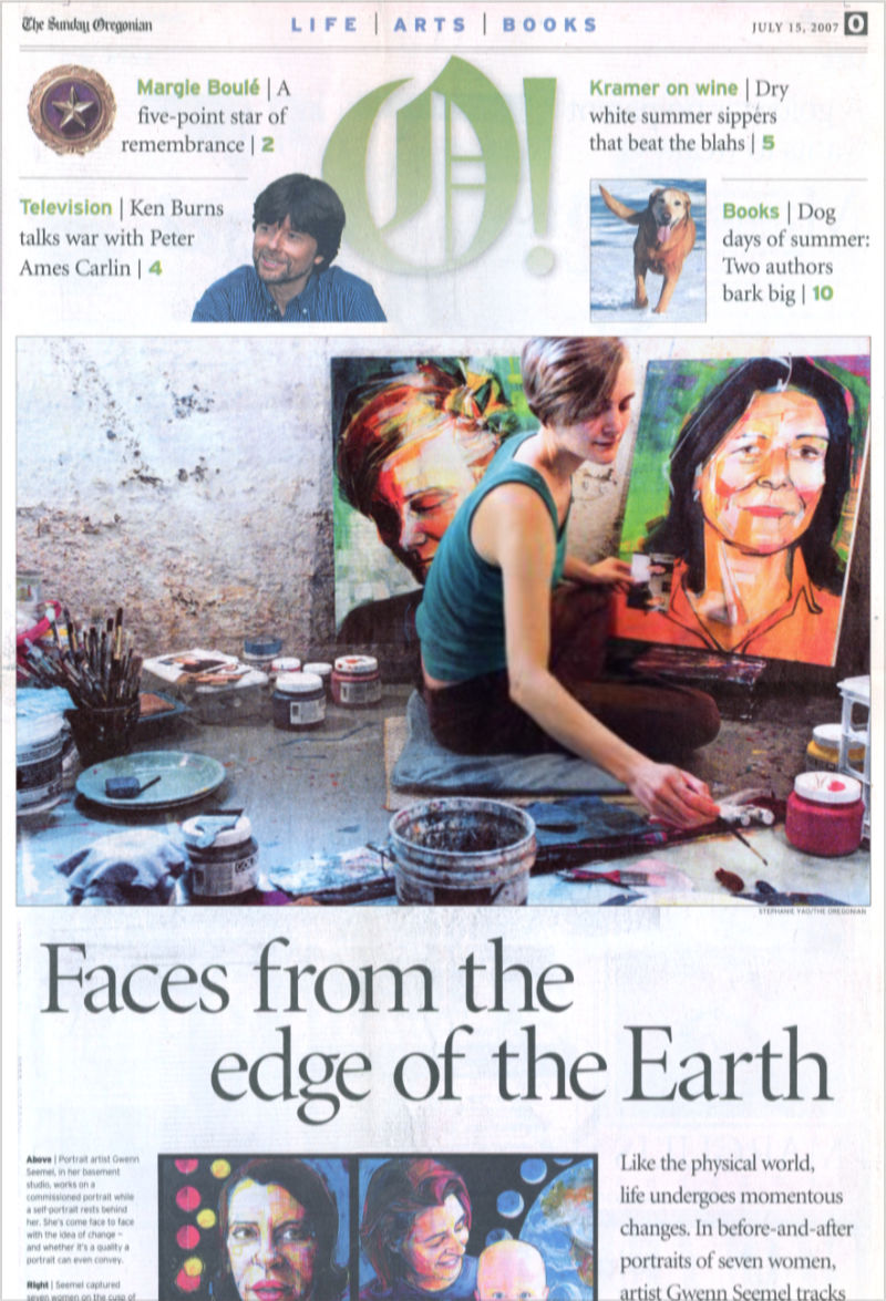 The Oregonian: article par Inara Verzemnieks, Faces from the Edge of the Earth