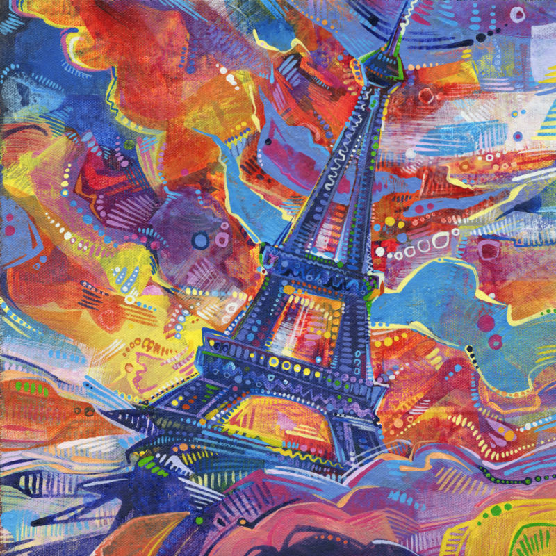 Eiffel Tower by Gwenn Seemel