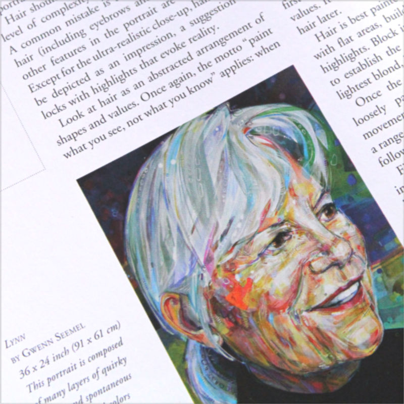 Painting in Acrylics: The Indispensable Guide, book by Lorena Kloosterboer featuring Gwenn Seemel’s art