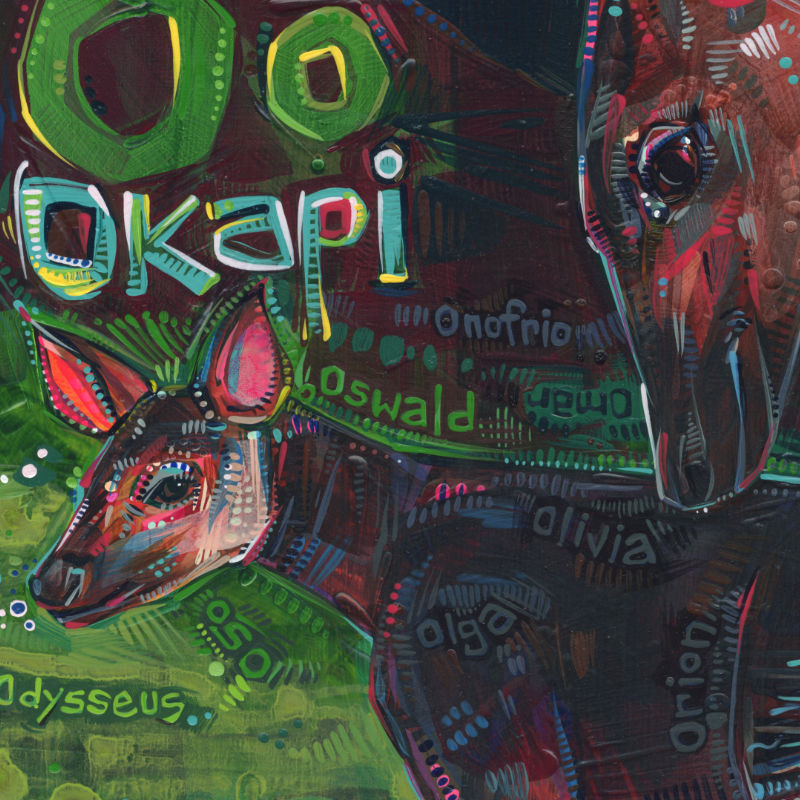 okapi peinture