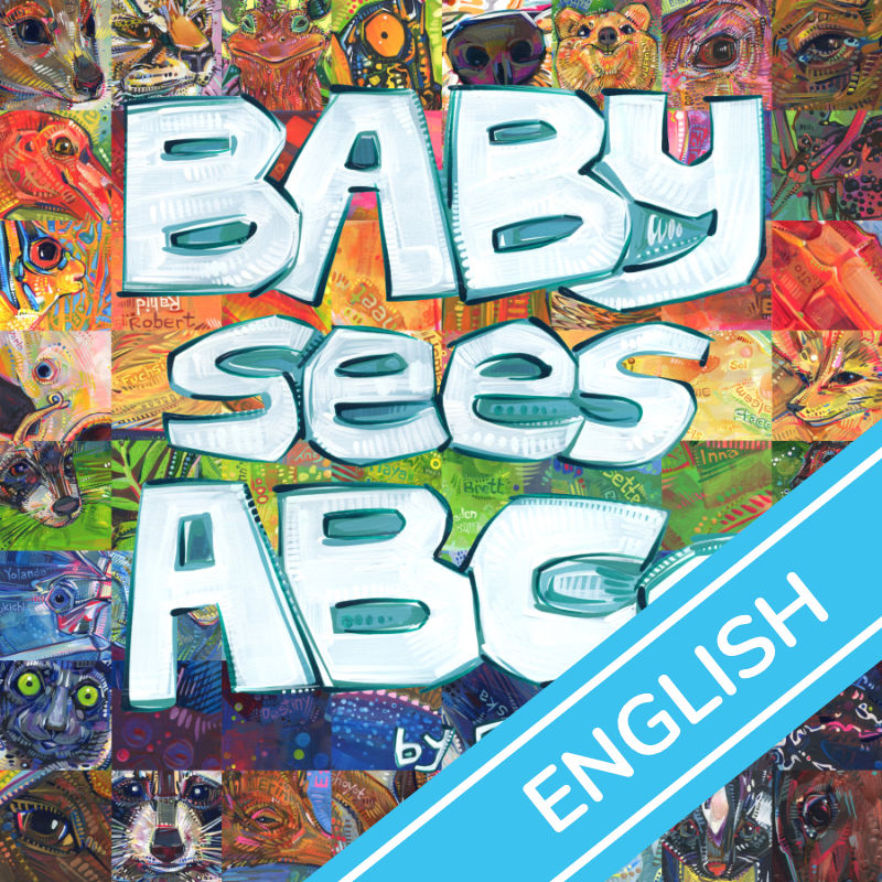 Baby Sees ABCs, Gwenn Seemel’s animal alphabet book
