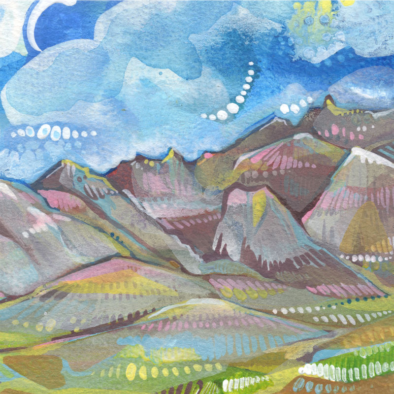 painted hills art