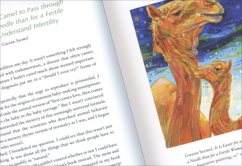 Infertilities, A Curation: Wayne University Press featuring the art of queer atheist artist Gwenn Seemel