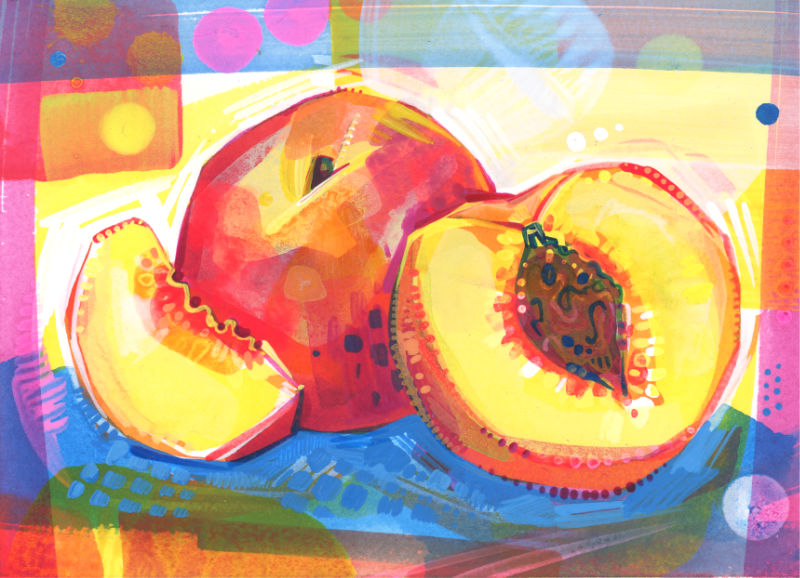 illustration de pêche par l’artiste queer Gwenn Seemel