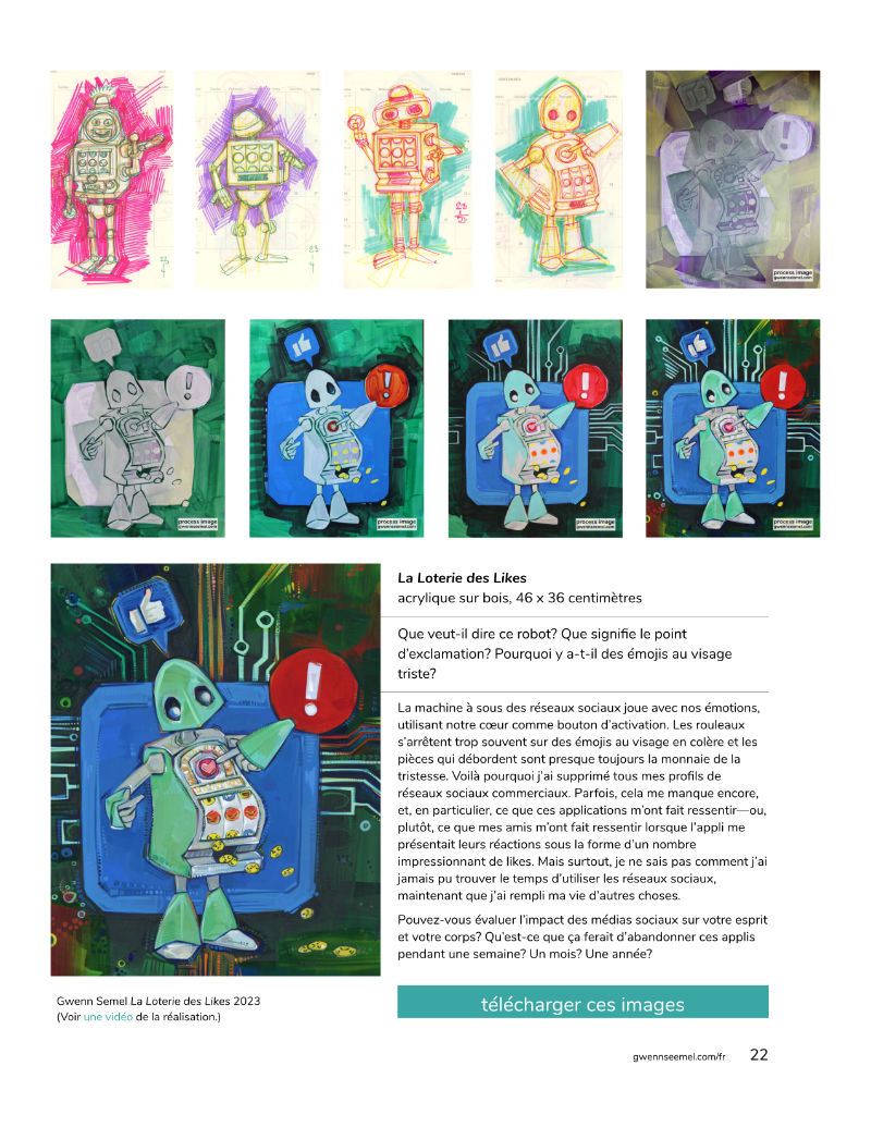 exemple d’une page de l’annexe