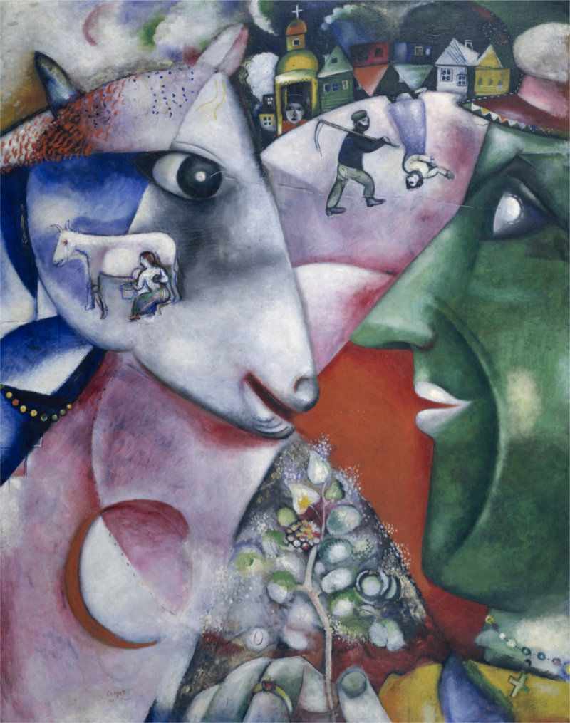 Marc Chagall’s I and the Village