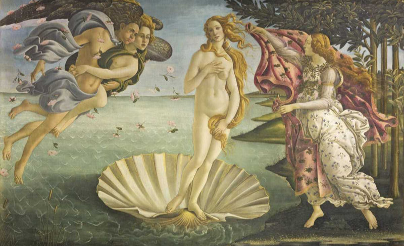 Sandro Botticelli’s Birth of Venus