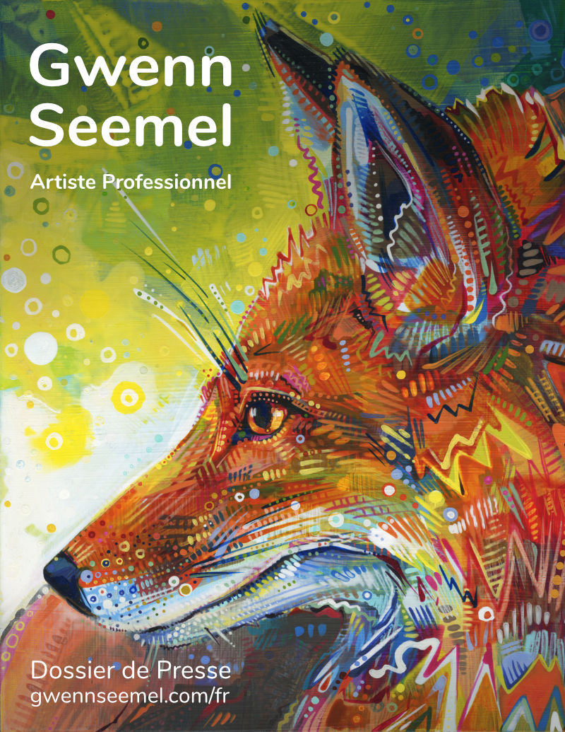 dossier de presse pour un artiste peintre